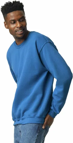 Miniatura 2 de Gildan Sudadera de mezcla pesada con cuello redondo para hombre