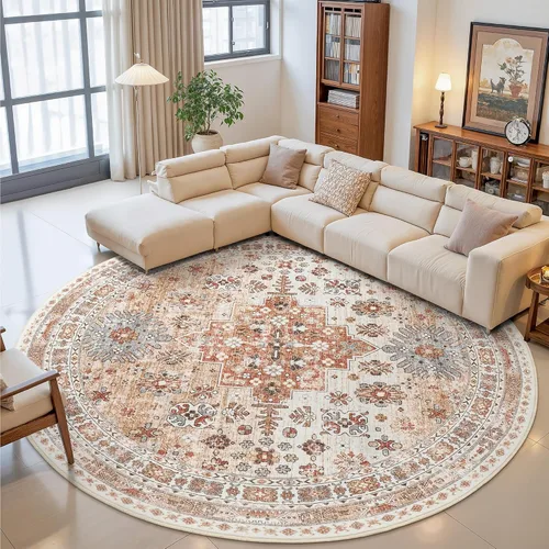 Miniatura 148 de zesthome Alfombra 4x6 - Alfombra Resistente a Manchas Lavable, Alfombras con Respaldo Antideslizante para Sala de Estar, Alfombras Pequeñas de Área