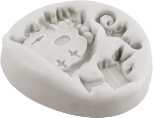 Miniatura 4 de Encantado - Molde de silicona para decoración de pasteles, decoración de cupcakes, caramelo, chocolate, polímero, goma de mascar de arcilla, juego