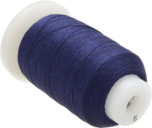 Miniatura 89 de The Beadsmith Cordón de seda pura – Castaño, tamaño E (0.325 mm/0.0128"), 200 yardas (600 pies), carrete de 1/2 onza
