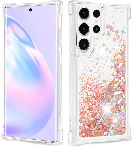 Miniatura 57 de Funda con purpurina para Samsung Z Flip 3, a prueba de golpes, funda de TPU transparente con purpurina líquida para Samsung Z Flip 3 para mujer