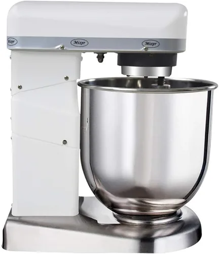 Miniatura 3 de CGOLDENWALL Mezclador de alimentos eléctrico comercial, mezclador de masa, mezclador de leche de huevo, 3 velocidades, ajustable, 10.5 cuartos