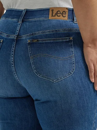 Miniatura 5 de Lee Jeans de pierna recta Ultra Lux Comfort con Flex Motion para mujer, Brillo cobalto