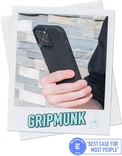Miniatura 2 de Smartish® Funda delgada para iPhone 13 Pro - Gripmunk - [ligera + protectora] Funda de agarre fina - Black Tie Affair