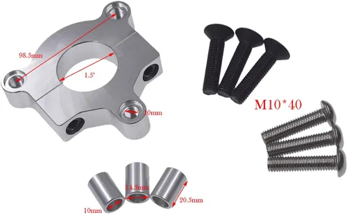 Miniatura 2 de Adaptador de piñón 38T apto para cadena 415 49cc 50cc 66cc 80cc 2 tiempos bicicleta motorizada