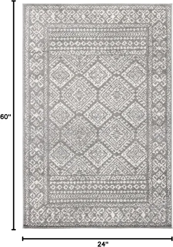 Miniatura 160 de Safavieh - Alfombra decorativa de la colección Tulum, modelo TUL264F, estilo marroquí, bohemio y desgastado, no suelta pelusa, para sala, vestíbulo