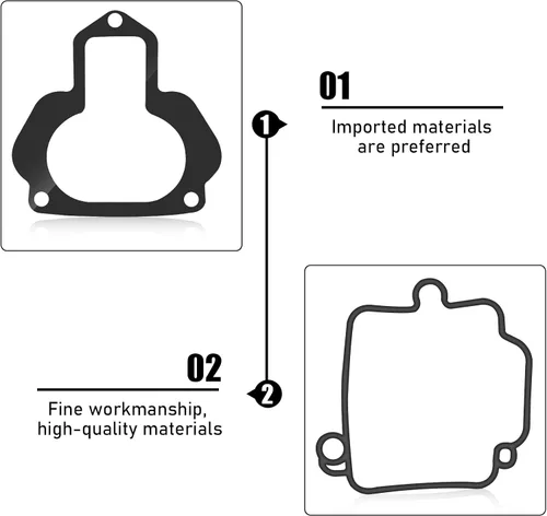 Miniatura 2 de Kit de reconstrucción de carburador compatible con Yamaha YFM350X Warrior 350 ATV 1988 1989 1990 1991 1992 1993 1994 1995 1996 1997 1998 1999 2000