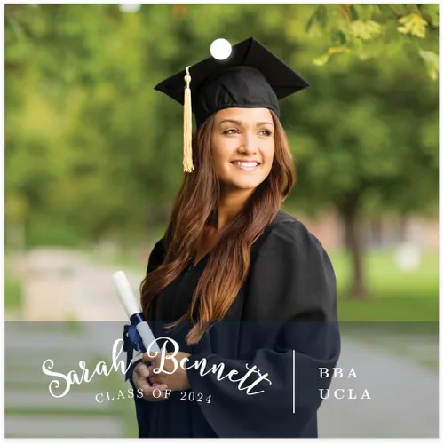 Miniatura 13 de Andaz Press Colección de graduación personalizada con fotos, etiquetas de gota de chocolate para besos, paquete de 216, imagen personalizada