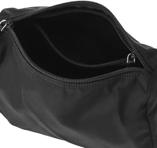 Miniatura 3 de Prada Vela Nylon Beauty Bag Estuche de maquillaje cosmético - Negro Silver-tone hardware Zipper closure Interior zipper pocket Dust bag and