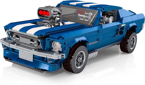 Miniatura 7 de Creater Expert GT 1976 - Juguetes de bloques de construcción, compatibles con Lego Car para adultos, modelo avanzado de coche de coleccionista