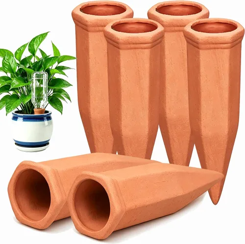 Miniatura 9 de MOONSOUND Globos de riego automático para plantas – 10 bombillas de riego automático para plantas en macetas de interior y exterior, cuidado