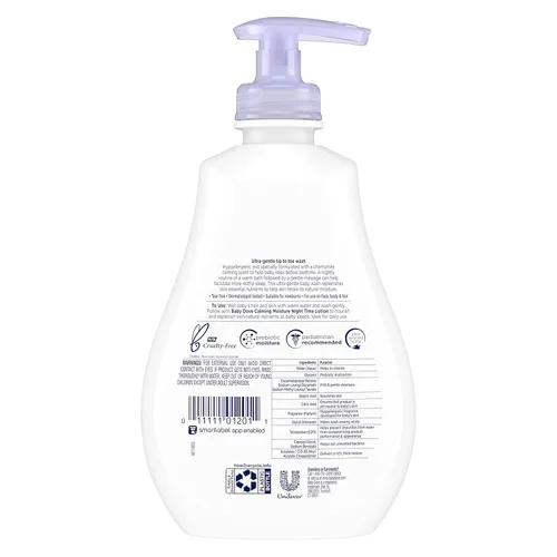 Miniatura 2 de Baby Dove Jabón Corporal para Piel Sensible de Bebé Baño Tranquilo Hidratante para un Baño Tranquilo de Bebé Hipoalergénico y Sin Lágrimas, Elimina
