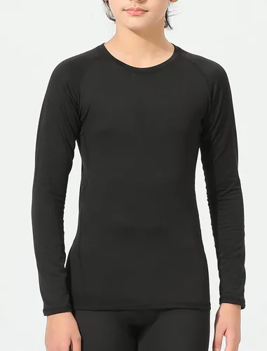 Miniatura 2 de Paquete de 4 o 3 leggings de compresión para niños y jóvenes, pantalones atléticos, capa base deportiva para niños