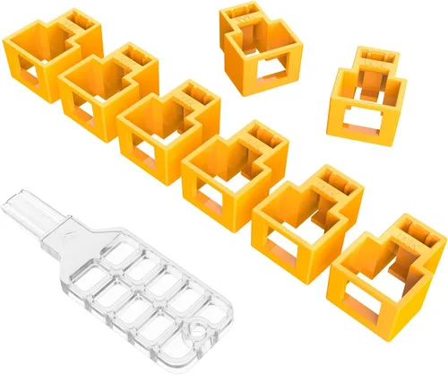 Miniatura 7 de 20 unidades de bloqueo de cable de red RJ45 con 1 llave, cable de red RJ45 con bloqueo, cable Ethernet con bloqueo, súper categoría 5 categoría 6