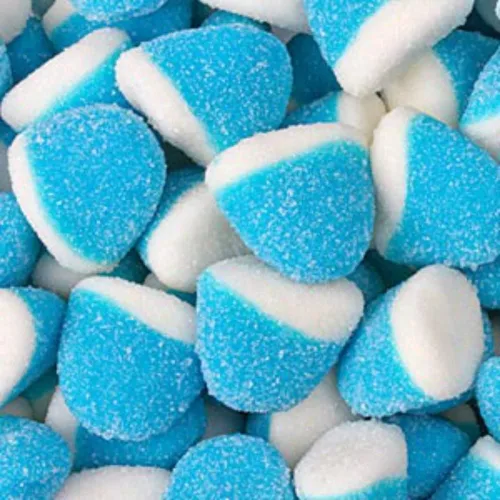 Smarty Stop Gummy Bites/Gomitas con sabor a fruta (patriótico americano, fresa y frambuesa, 1 libra (paquete de 1))