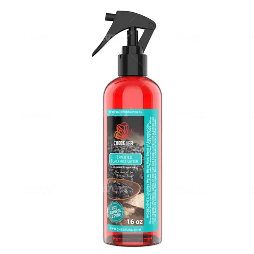 Miniatura 13 de Uhuru Naturals Agua de arroz negro fermentada: contiene ingredientes totalmente naturales desenreda y suaviza el cabello promueve el brillo, ayuda a