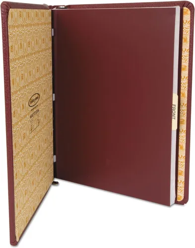 Miniatura 2 de Wilson Jones Libro de minutos corporativo, tamaño carta: 8.5 x 11 pulgadas, 125 páginas/250 lados, rojo (W0396-11)