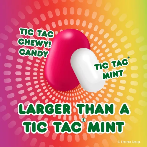 Miniatura 11 de TIC TAC CHEWY! Fruit Adventure Candy, caramelo masticable afrutado, 7 onzas (el embalaje puede variar)