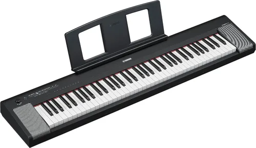 Miniatura 10 de Yamaha Piaggero NP15WH - Piano digital ultraportátil de 61 teclas, teclas sensibles al tacto, metrónomo, función de grabación, blanco