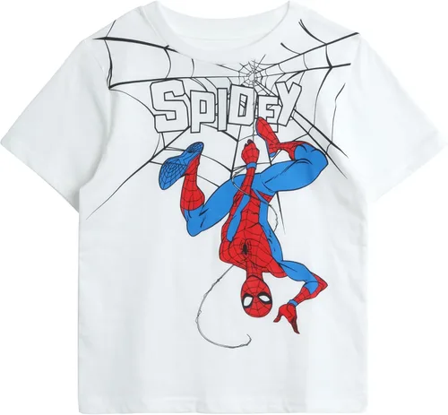Miniatura 3 de Marvel Camiseta de Spider-Man para niños, paquete de 4 camisetas gráficas de Spider-Verse Spidey Super Hero - Camiseta de Spider-Man para niños