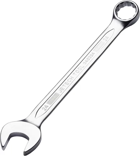 Miniatura 3 de Jetech Juego de llaves combinadas métricas de trinquete de 9 piezas, engranaje de 72 dientes, extremo de caja de 12 puntos, 0.315 in-0.945 in, acero