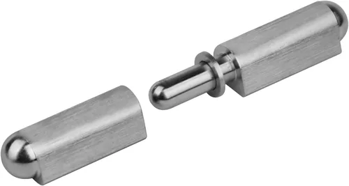 Miniatura 3 de Paquete de 10 bisagras de bala de soldadura de 3" x 5/8", bisagras de barril de acero inoxidable 304 para puerta de remolque, ahumador de barbacoa