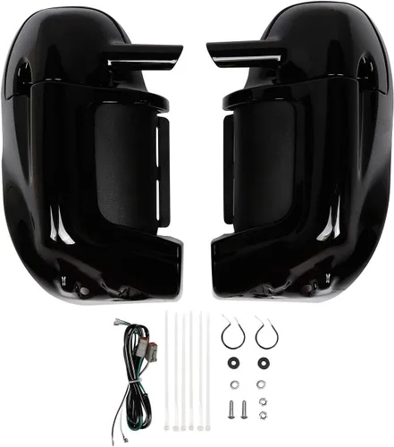 Miniatura 7 de TCMT - Kit de carenado con ventilación inferior con altavoces para Harley Touring, Road King, Street Glide, Electra Glide, Ultra-Classic, Road Glide