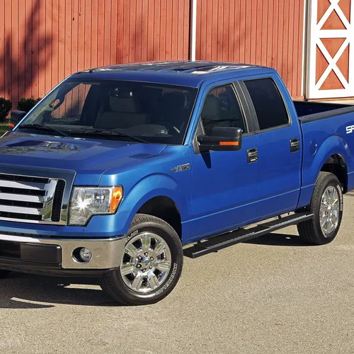 Miniatura 8 de Estribos de 6 pulgadas compatibles con Ford F250 F350 F450 F550 Superduty Super Cab 1999-2016. Barras Nerf para Ford Side Steps Rock Sliders. Acero