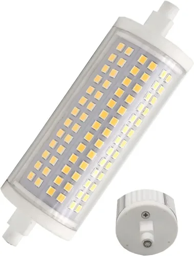 Miniatura 9 de Bombilla LED R7s 4.646 in 30w Bombillas Regulables Led Reemplazo Halógeno 300 W Tipo J Doble Extremo T3 R7s Base 300w Reflector Equivalente
