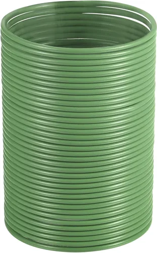 PATIKIL Kit de reparación de mimbre, kit redondo de reparación sintética de vinilo de ratán de repuesto para muebles de jardín, silla de ratán, Verde