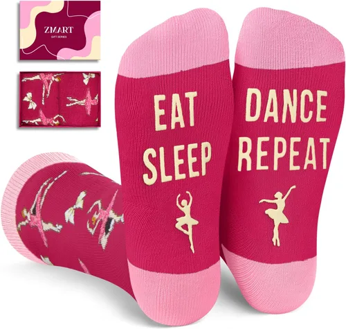 Miniatura 11 de Zmart Gifts for Sports Lovers - Running Yoga Dance Skater Fishing Gifts, Funny Socks