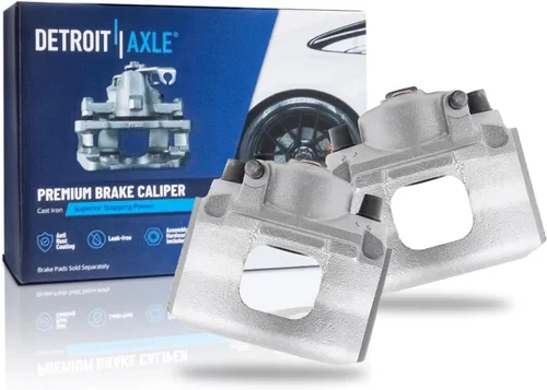 Miniatura 149 de Detroit Axle - Pinza de freno trasera izquierda para Chevrolet Equinox Captiva Sport GMC Terrain Saturn Vue Pontiac Torrent Pinza de freno lateral