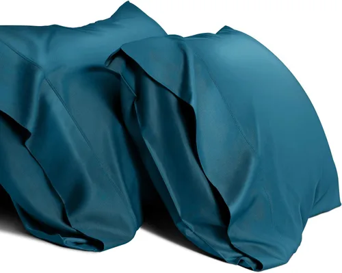 Miniatura 13 de WishSmile Cooling Queen - Juego de 2 fundas de almohada transpirables, frescas, sedosas, suaves, absorben la humedad para personas que duermen