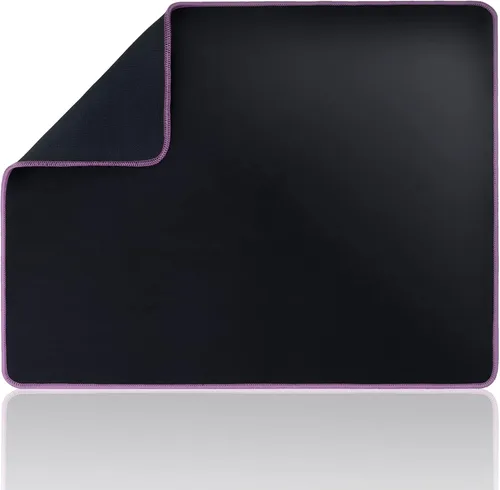 Miniatura 11 de Wolaile Alfombrilla de mouse grande para computadora de escritorio, borde cosido negro, 50 x 17 pulgadas