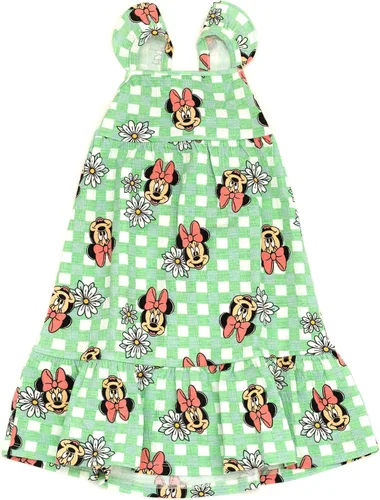 Disney Minnie Mouse - Vestido midi para niñas pequeñas y grandes, diseño de sirena, Ariel