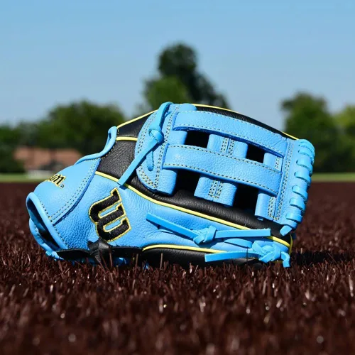 Miniatura 8 de Wilson A500 Adult + Youth Baseball Glove + Mitt Sizes 10.5" - 12.5" Right + Left Hand Throw Multiple Styles