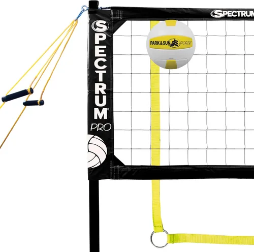 Miniatura 3 de Park & Sun Sports Spectrum PRO: Sistema de red de voleibol profesional portátil para exteriores, negro (SPEC-PRO/negro)