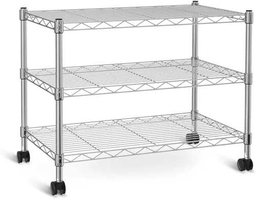 Miniatura 15 de Simple Deluxe - Estantería de almacenamiento resistente de 5 niveles, capacidad de carga de 1250 libras, 29.92" de ancho x 13.98" de profundidad x