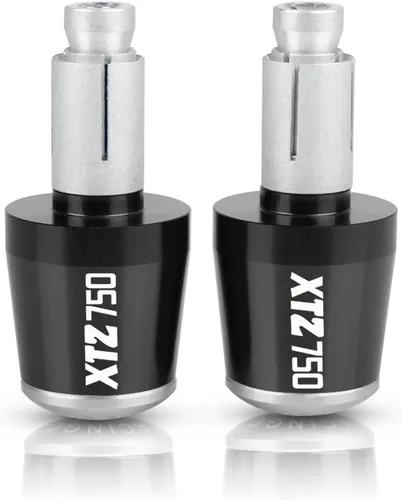 Miniatura 8 de Extremos de manillar de motocicleta para XTZ 750 XTZ750 Super TENERE 1989-1996 22MM manillar Grips Cap Anti vibración Silder Plugs (Color : 1)
