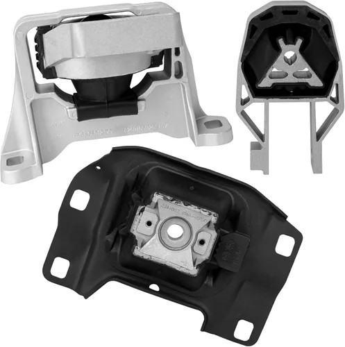 Miniatura 9 de Juego de 3 piezas de motor y montaje de transmisión compatible con Ford Escape 2013 2014 2015 2016, Transit Connect 2014-2021 2.0L 2.5L Motor