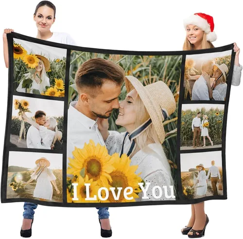 Miniatura 11 de inkArts Manta personalizada con foto, manta personalizada, mantas de fotos personalizadas, mantas de fotos personalizables, manta personalizada