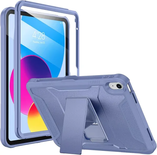 Miniatura 10 de Funda Soke para iPad (A16) de 11ª generación de 11 pulgadas 2025, iPad de 10ª generación de 10.9 pulgadas 2022, con protector de pantalla