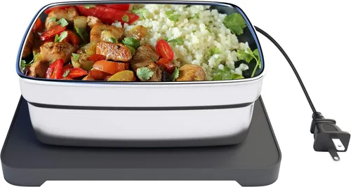 Miniatura 2 de Skywin - Horno portátil y calentador de almuerzos, calentador de alimentos personal para recalentar comidas en el trabajo sin microondas