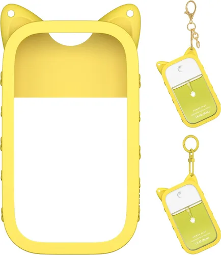 Sonnorel Funda de silicona compatible con el spray desinfectante de manos Touchland (apto para 1 onza líquida/1.0 fl oz Ver)