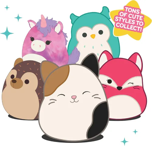 Miniatura 6 de Squishmallows Felton el gato siamés de 10" - Peluche con licencia oficial de Kellytoy - Juguete de peluche coleccionable suave y esponjoso de gatito
