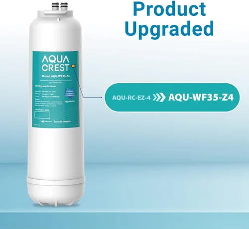 Miniatura 2 de AQUACREST RC 4 EZ-Change cartucho de repuesto de filtración de agua, compatible con todos los sistemas de filtro de agua Culligan EZ Change