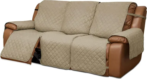 Miniatura 25 de Easy-Going Funda para Sillón Reclinable de Dos Plazas, Funda de Sofá Reversible para Sillón Reclinable Doble, Funda de Sofá Dividida para Cada