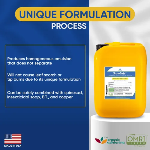 Miniatura 3 de AgroMagen, GrowSafe Bio-Pesticida, Miticida, Fungicida e Insecticida Orgánico y Natural (5.2 Gal)