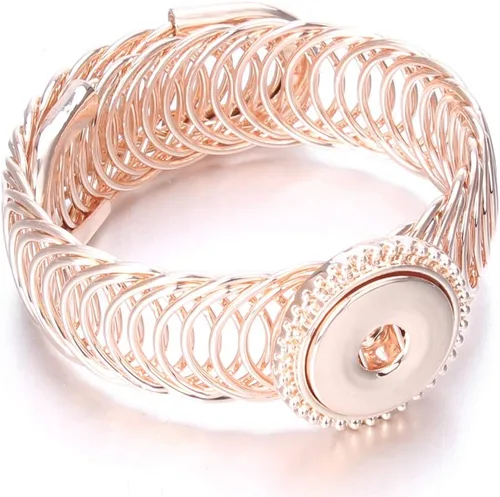 Miniatura 7 de Lovglisten - Pulsera de 3 piezas con cierre a presión de 0.709 0.787in ajustable