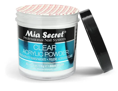 Miniatura 7 de Mia Secret - Polvo acrílico transparente, 4 onzas